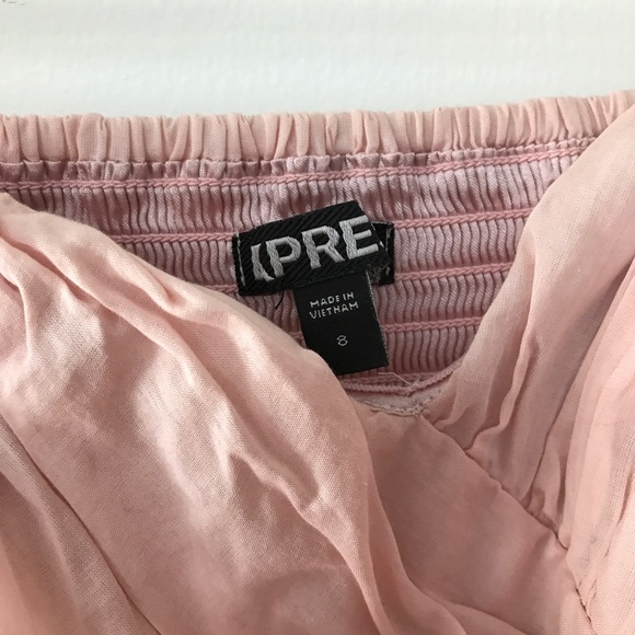 EXPRESS BLUSH STRAPLESS DRESS - Picture 3 of 5